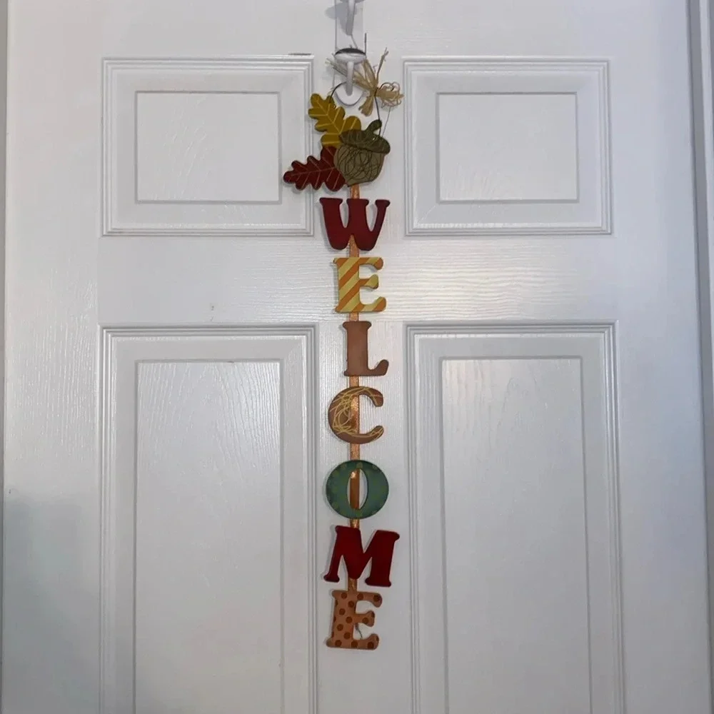 Fall Welcome Sign